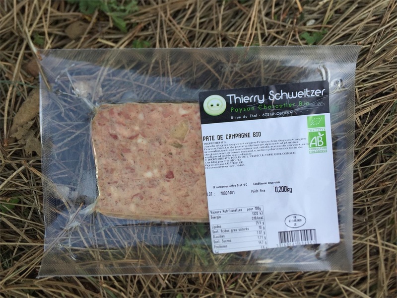 Paté de campagne bio Thierry Sch